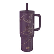 Zak Designs 30oz Harry Potter Double Wall Stainless Steel Vaccuum Insulated Sutton Straw Tumbler