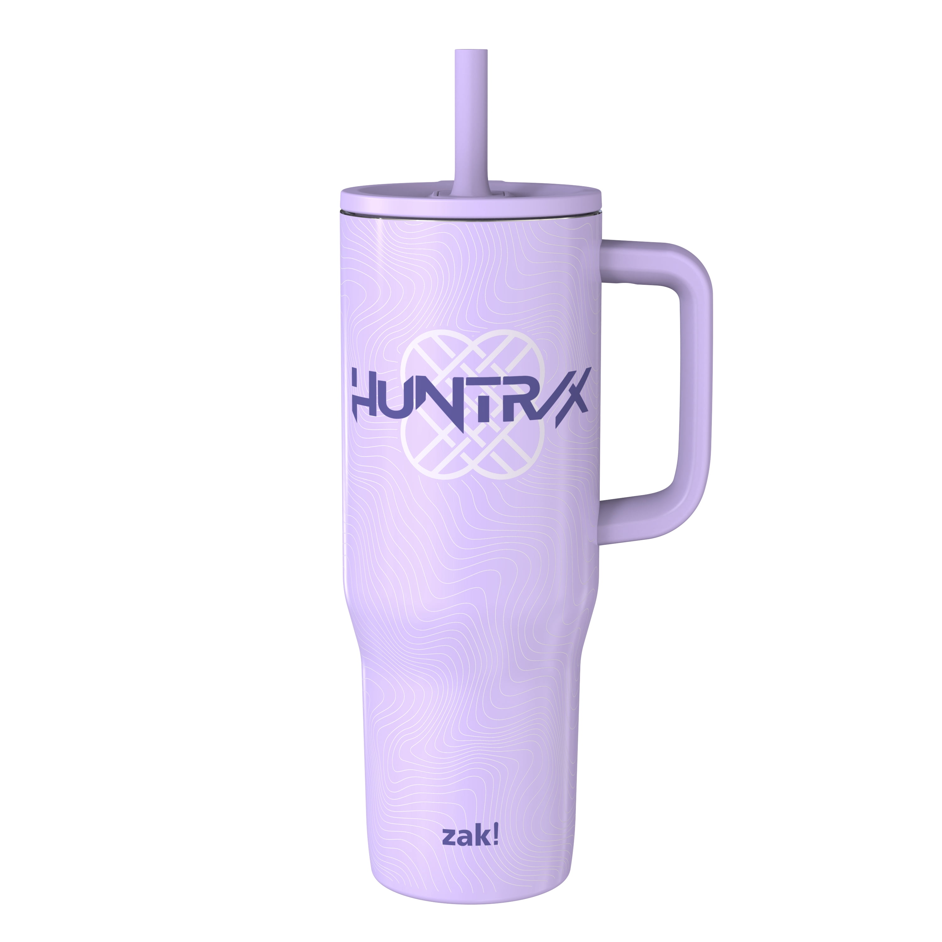 Zak Designs 30oz Kpop Demon Hunters Double Wall Stainless Steel Vaccuum Insulated Sutton Straw Tumbler