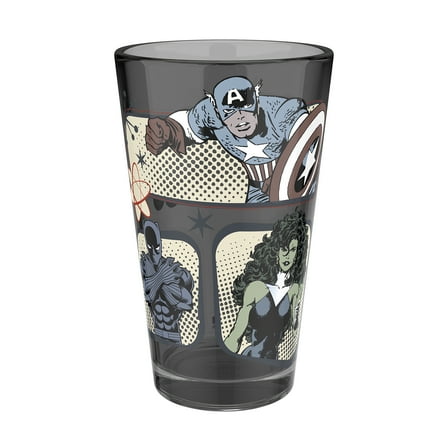 Zak Designs Marvel 16oz Pint Glass