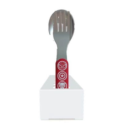 Marvel Spoon Rest Zak Designs Marvel Comics 2-piece Fork and Spoon Flatware Set, Spider ...