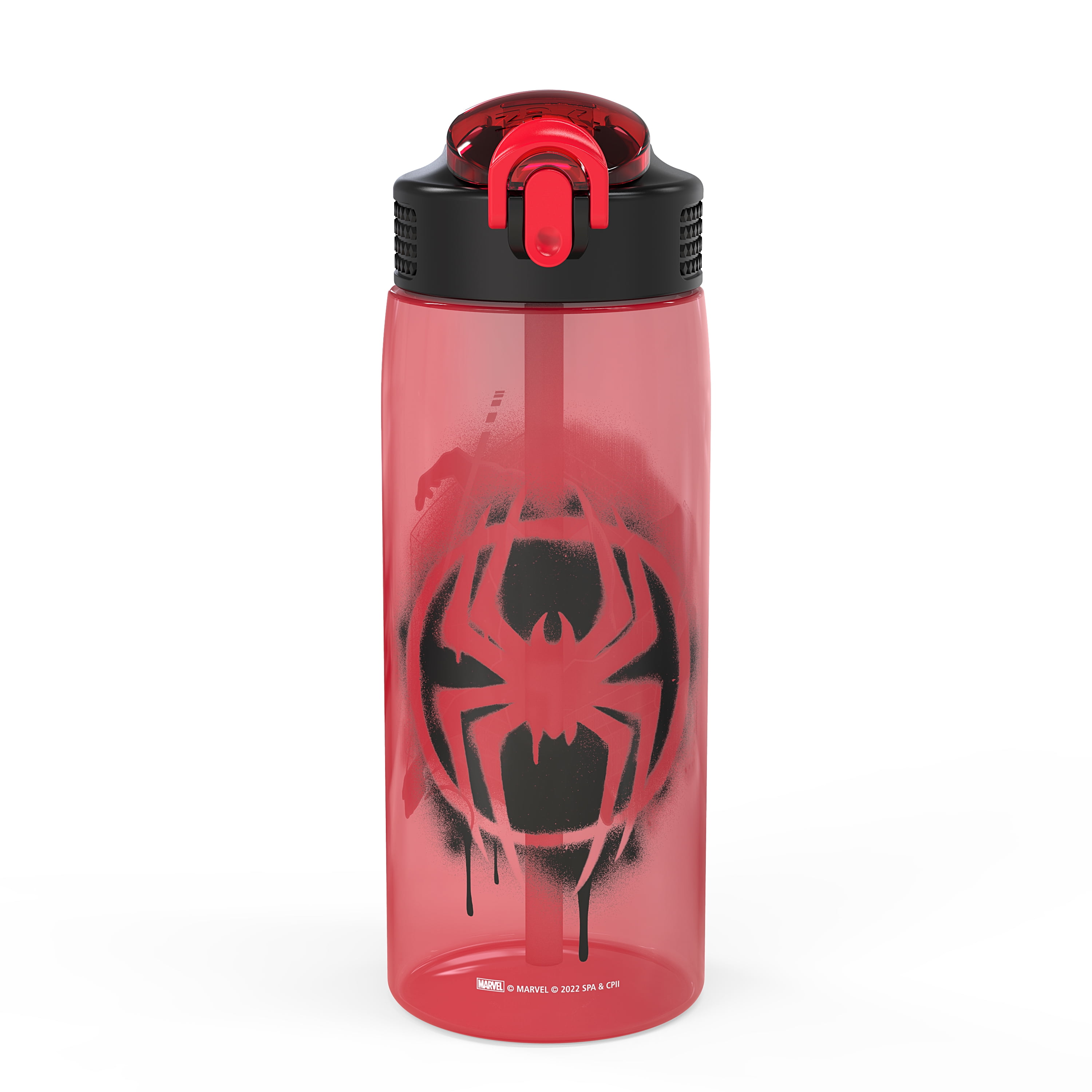 Zak Designs Marvel Comics 13.5 ounce Vacuum Insulated Stainless Steel Water  Bottle, Spider-Man 