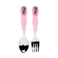 thumbnail image 1 of Zak Designs Nick Jr Shimmer and Shine Childrens Flatware Set - Includes Fork and Spoon - 5.75 inch - Vibrant Graphics - Stainless Steel - Easy Grip Handles - Novelty Character Utensils (2pc Set), 1 of 2