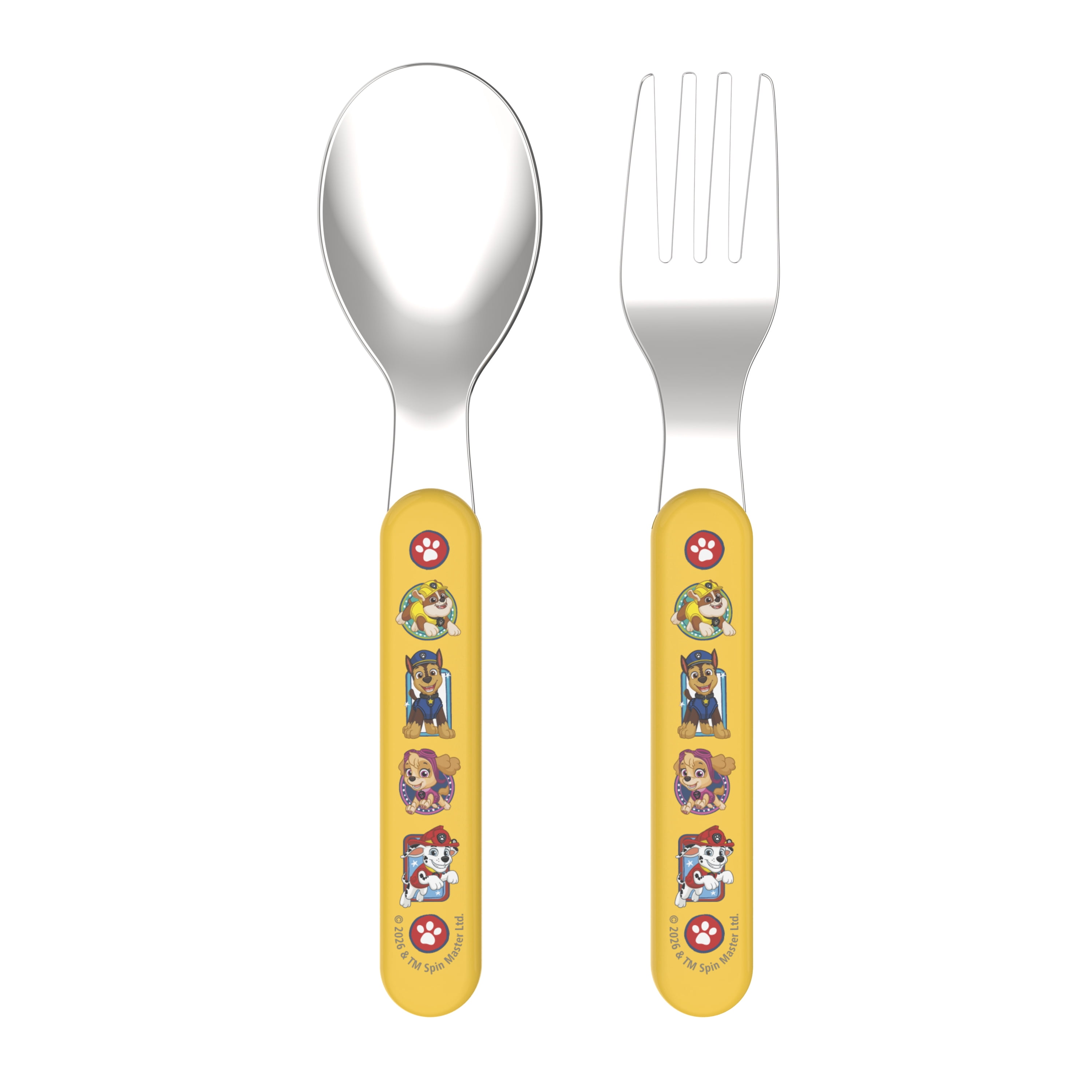Zak Designs Paw Patrol 2pc Flatware Set