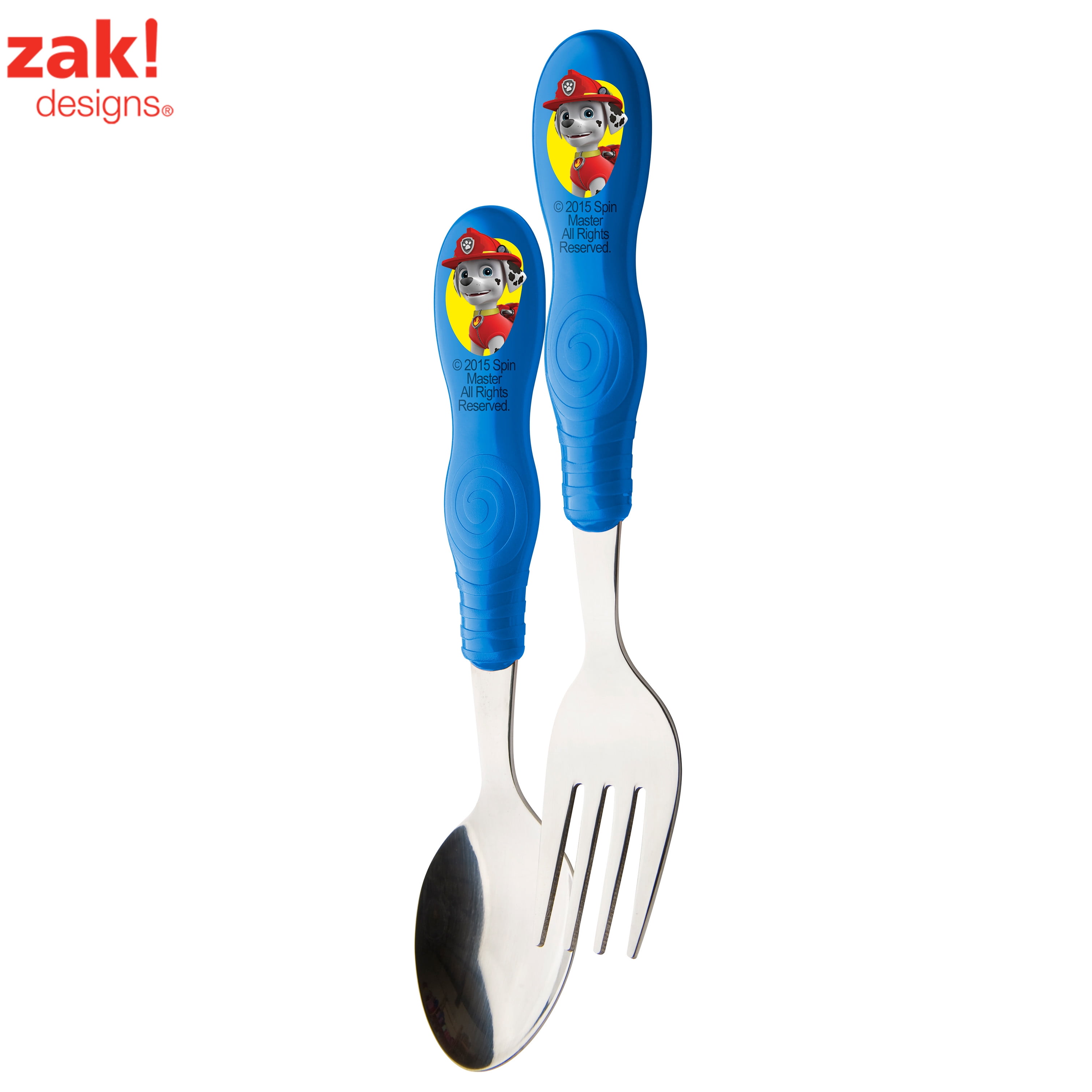 Paw Patrol 3 Piece Cutlery Set – Metal, Reusable Children's Knife, Fork &  Spoon, Kids-Size, Made from Food-Safe Stainless Steel & ABS Plastic – Chase