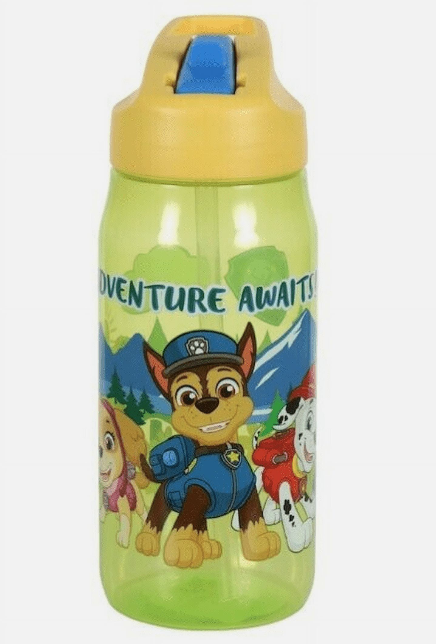 Zak Designs Paw Patrol Trinkflaschen – 4er Set, 454 Ml, BPA-frei, Mit Chase-Motiv