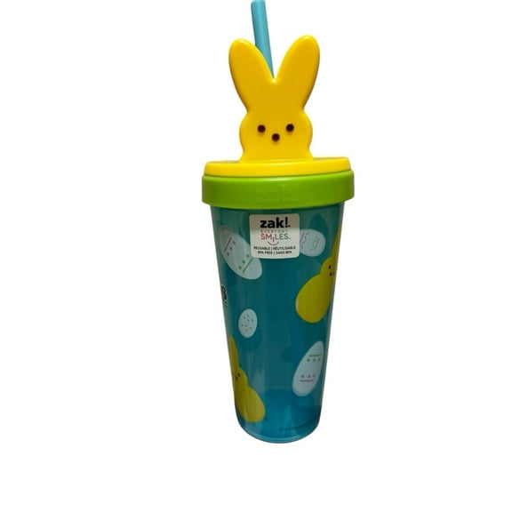 Zak Designs, Peeps-Yellow Tumbler, 18 Ounce
