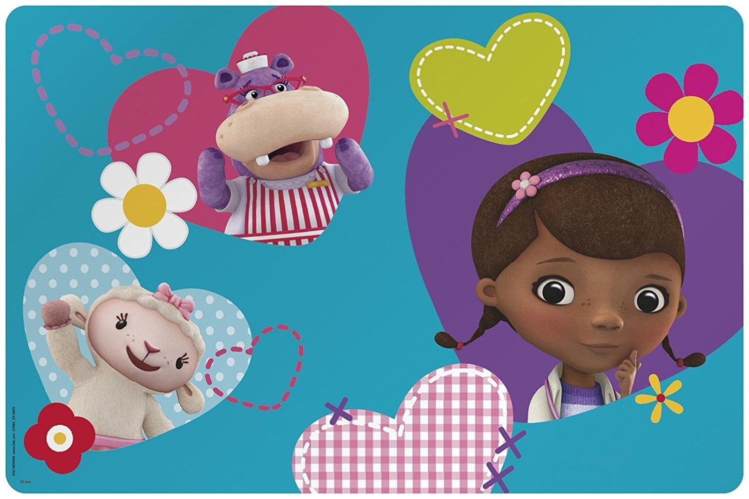 Zak! Designs Placemat Doc McStuffins