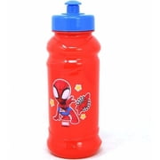 Zak Designs Spidey & Friends 16oz Water Bottle - Cool Kids Red Pull-Top
