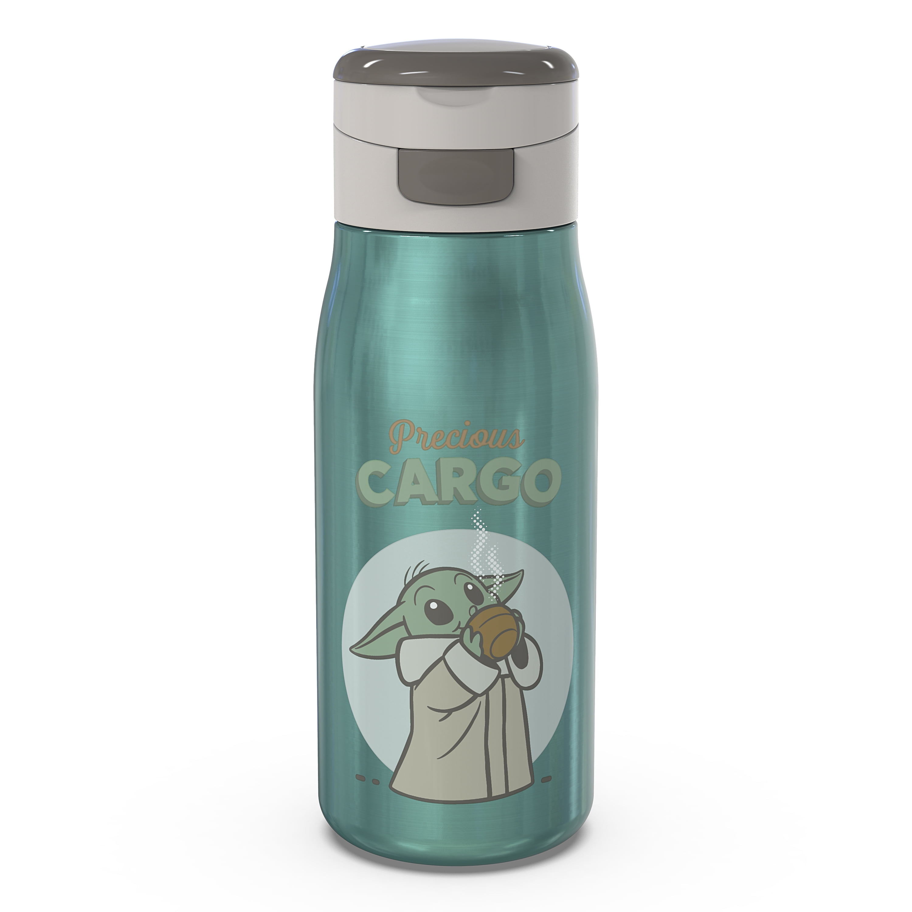 Zak Designs Star Wars The Mandalorian 13.5 ounce Vacuum Insulated Stainless Steel Water Bottle