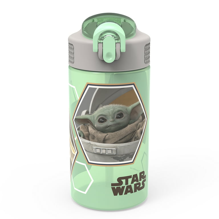 Star Wars The Mandalorian Bottled Water - Naturally Filtered Spring Water in 12 fl Ounce Reusable Aluminum Bottles, Recyclable and BPA-Free, Case
