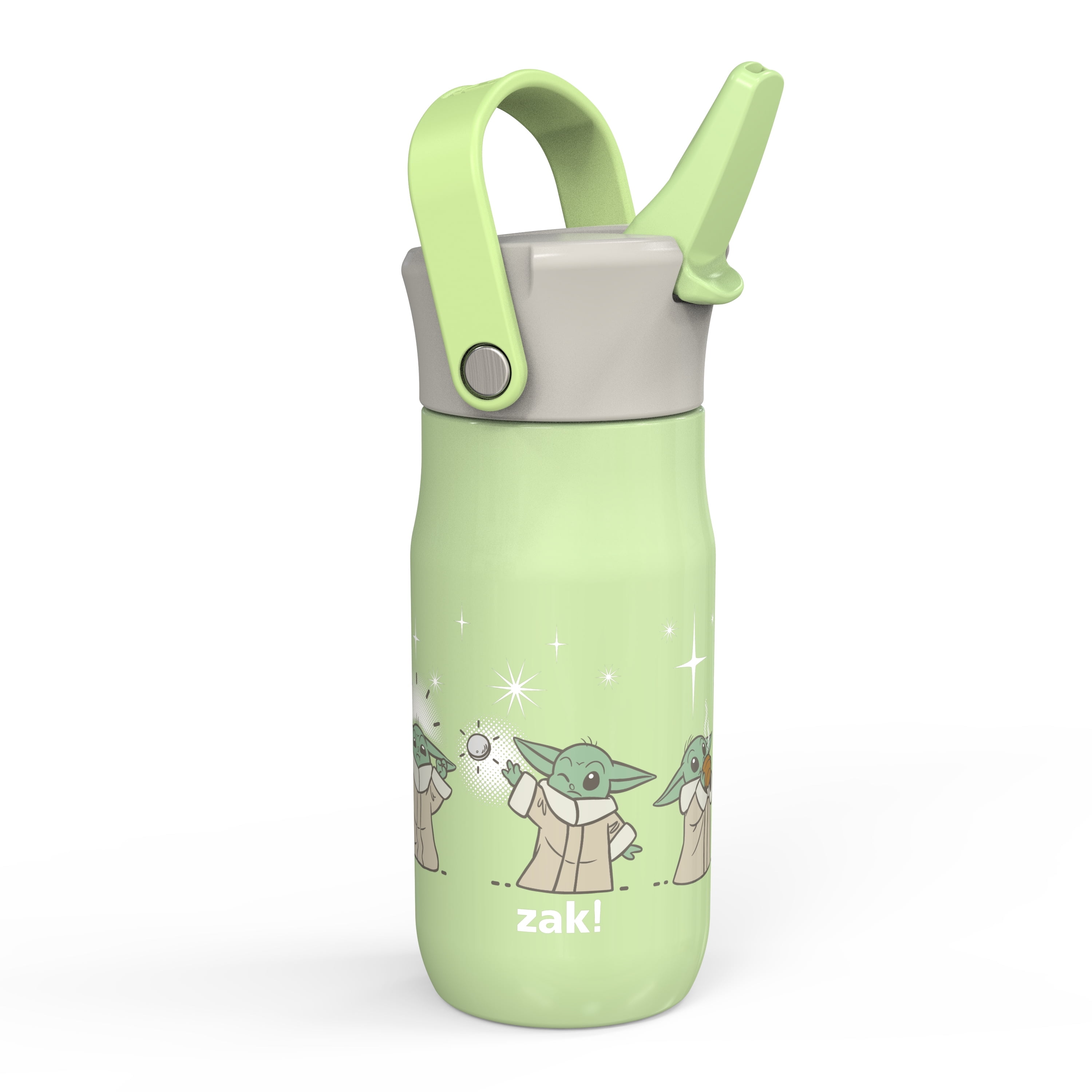 Zak Designs Star Wars The Mandalorian Kids 14 ounce Stainless Steel Vacuum Insulated Water