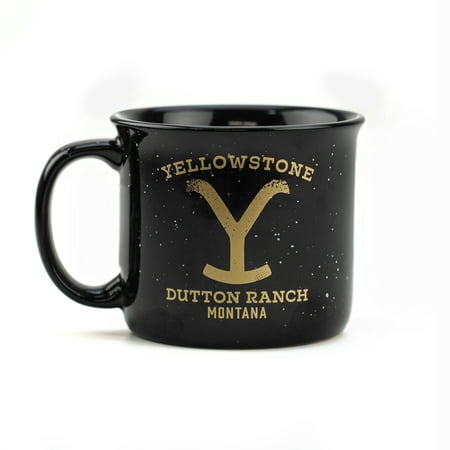 product image of Zak Designs Yellowstone 16 Ounce Camper Mug, Dutton Ranch