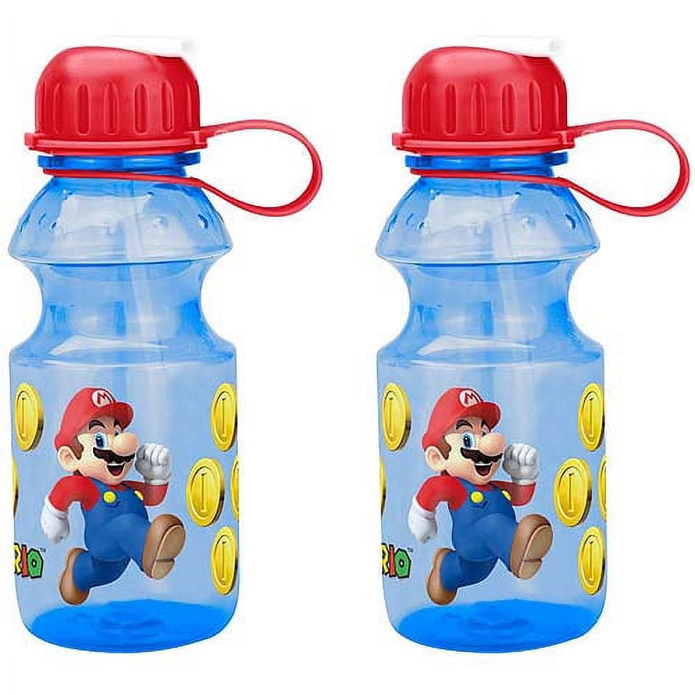 Super Mario Kids Flip Top Water Bottle – J and F Creations