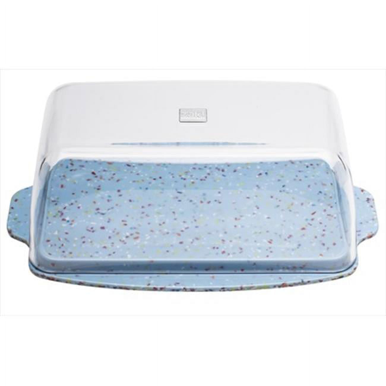 Zak DesignsSprinkles Recycled Plastic Butter Dish Sky Blue