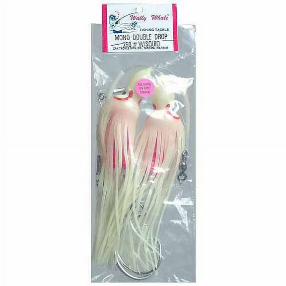 Zak Tackle Mono Double Drop with Squid Rigs