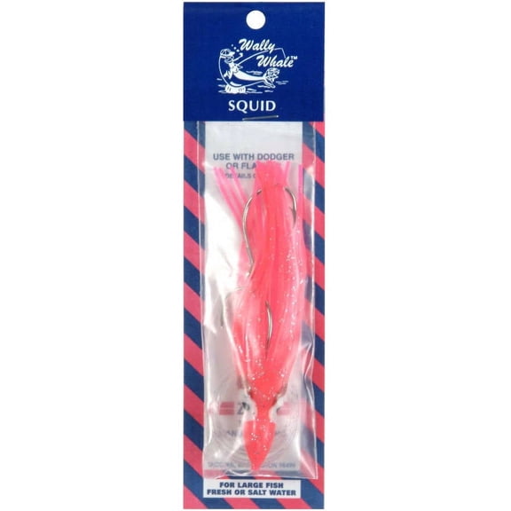 Zak Tackle Rigged Squid Fishing Lure, Pink