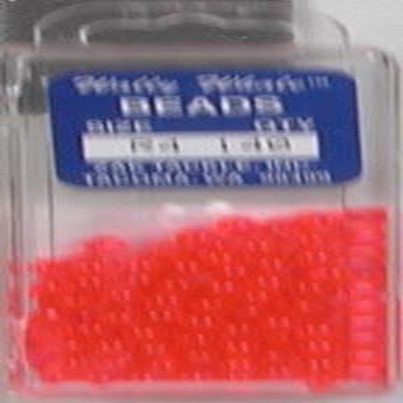 Zak Tackle SZ4 Fluorescent Red Beads Box of 140