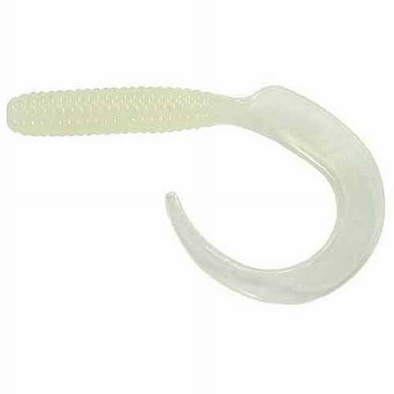 Zak Tackle Squirming Worm Jig, Glow, 2-Ounce,