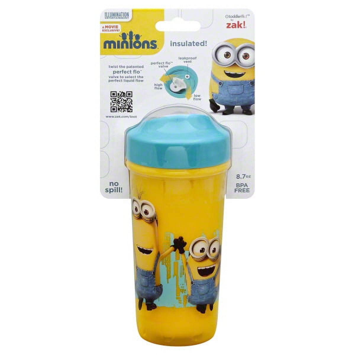 Buy [3-Pack] Zak Designs Toddlerific Perfect Flo Toddler Cup