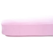 Zak & Zoey Pink Fitted Crib Sheet
