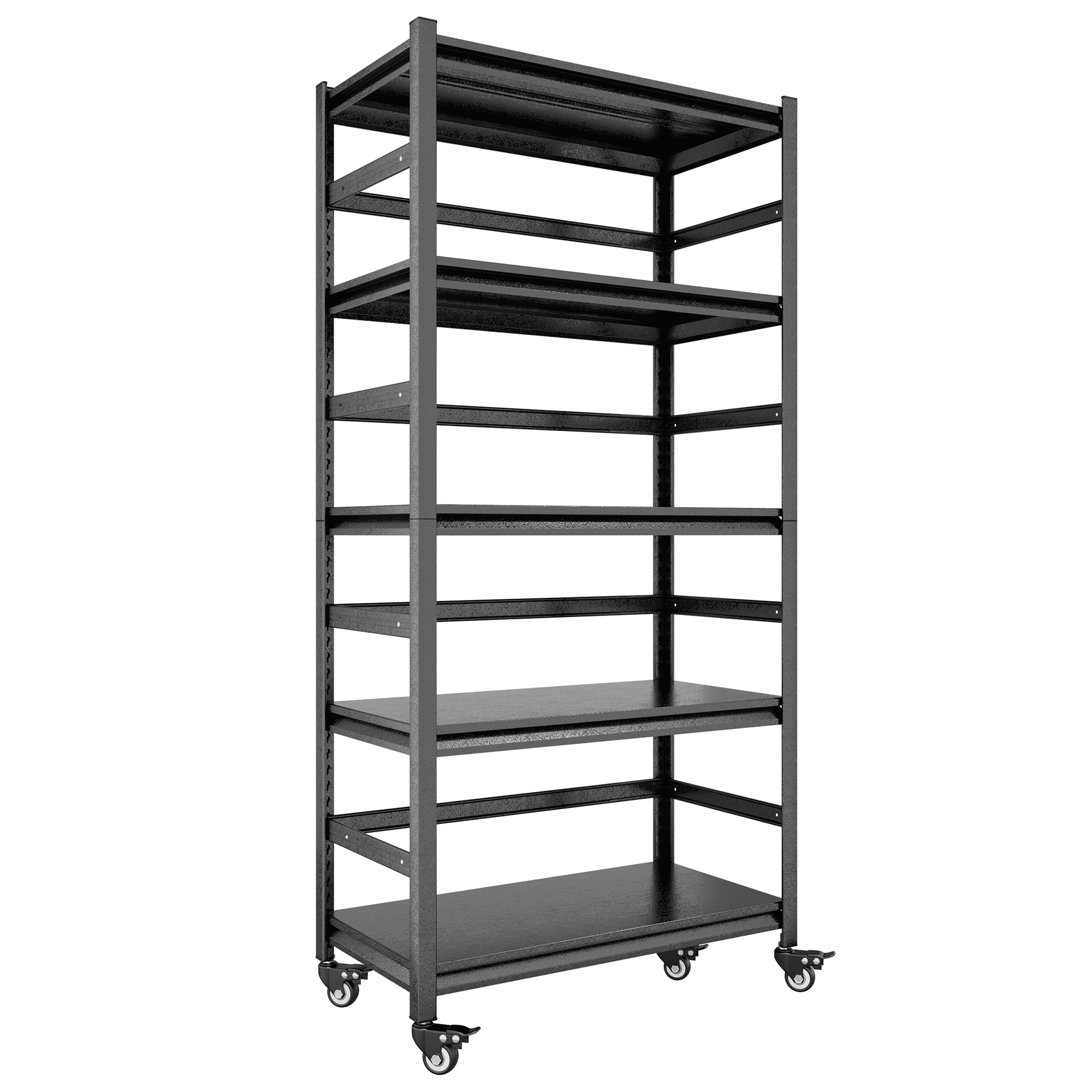 Zakamaur 72"H 5Tier Storage Shelves Heavy Duty Metal Shelving Unit