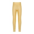 thumbnail image 1 of Zaldita Girls Kids Athletic Dance Leggings Basic Yoga Jeggings Pants Active Tights Sports Activewear Yellow 8, 1 of 7