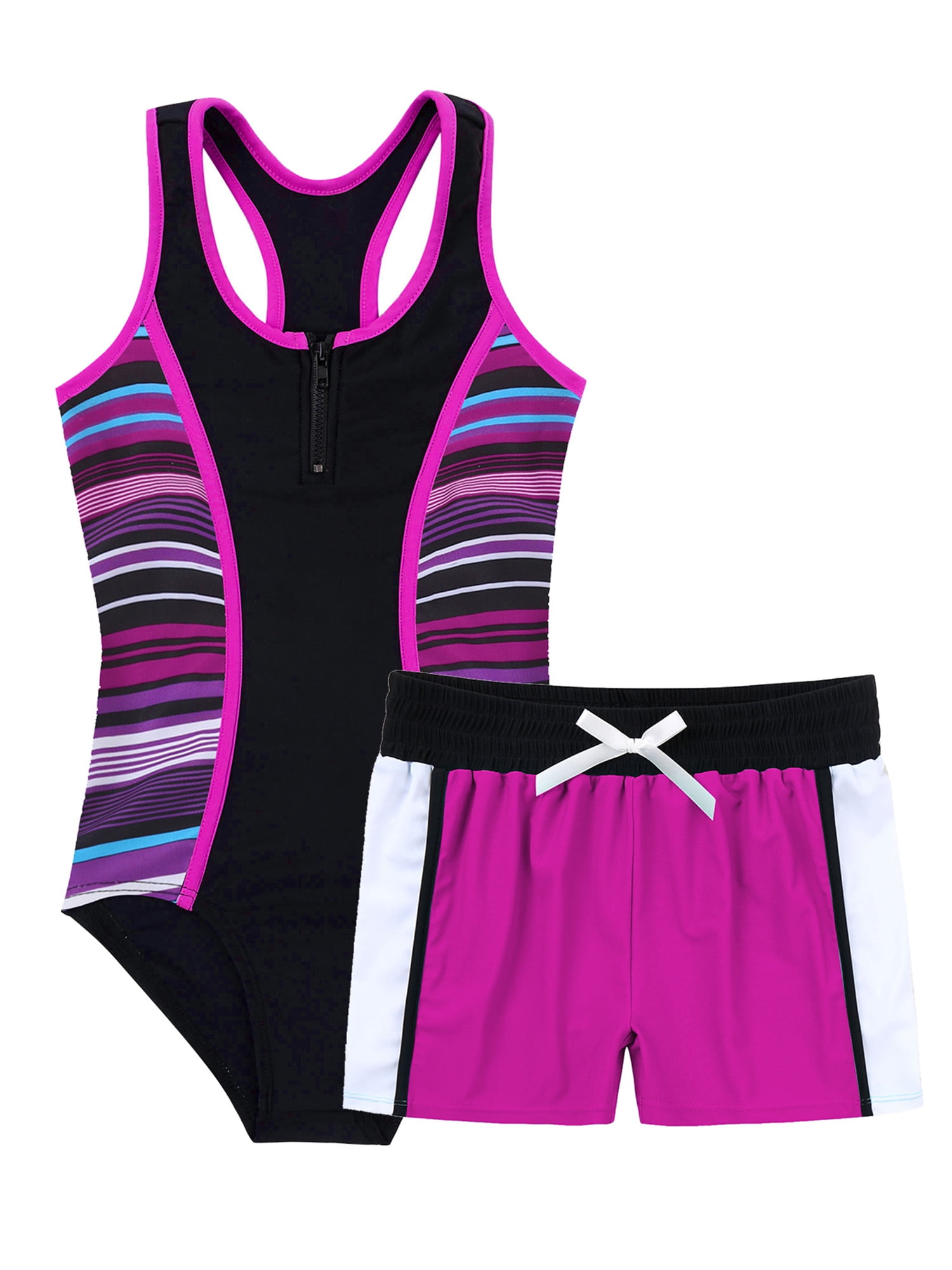 Zaldita Girls Swimsuit One Piece Swimming Suit for Practice and — free download
