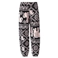 thumbnail image 1 of Zaldita Kids Bohemian Pants Girls Boy Harem Pants Elasticated Waist Hippy Boho Casual Yoga Sport Pants Chain Elephant 140, 1 of 7
