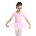 thumbnail image 1 of Zaldita Kids Girls Ballet Dance Tutu Dress Gymnastics Leotard with Tulle Mesh Skirt Ballerina Outfit Pink 12-14, 1 of 7