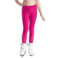 thumbnail image 1 of Zaldita Kids Girls Figure Ice Skating Pants Shiny Rhinestone Gymnastic Yoga Workout Tights Practice Hot Pink 14, 1 of 7