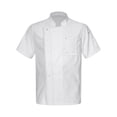 thumbnail image 1 of Zaldita Men Women Chef Jacket Kitchen Work Uniform Breathable Chef Coats Restaurant Canteen Cooking White M, 1 of 7