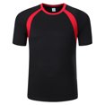 thumbnail image 1 of Zaldita Men's UV Rash Vest Sun Shirts Dry Fit Swim Shirts Swimwear Swimming Tops Athletic Gym Black S, 1 of 4