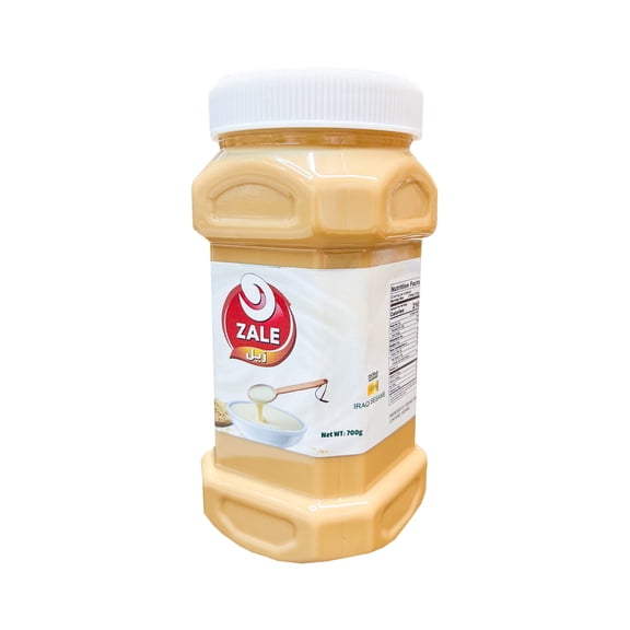 Zale Tahini 100% Pure Ground Iraqi Sesame Tahini 700g Jar (Pack of 2)