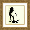 thumbnail image 1 of Zalez 26x26 Gold Ornate Wood Framed with Double Matting Museum Art Print Titled - Olya, 1 of 4