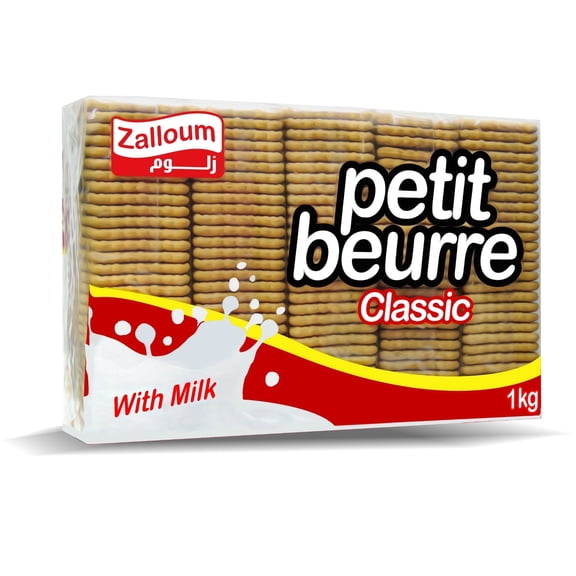 Zalloum - Petit Beurre Classic Biscuits With Milk, 1000g