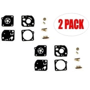 Zama 2 Pack RB-104 Carb C1U-K68 Repair Kitss