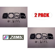 Zama 2 Pack RB-144 Carb C1M-EL35 Repair Kitss