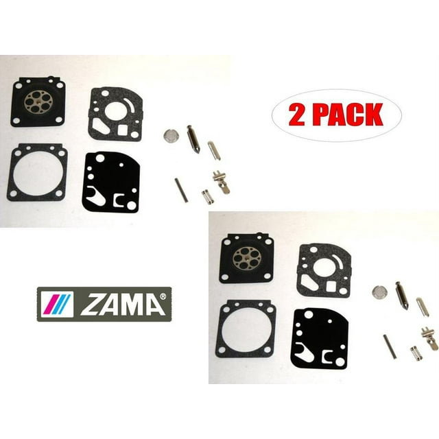 Zama 2 Pack RB-62 Carburetor Repair Kits # RB-62-2PK