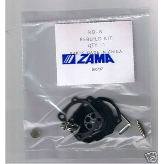 Zama Carburetor Repair Kit RB-8 Kit - RB-8