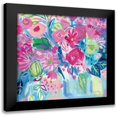 thumbnail image 1 of Zaman, Farida 12x12 Black Modern Framed Museum Art Print Titled - Spring Burst I, 1 of 5