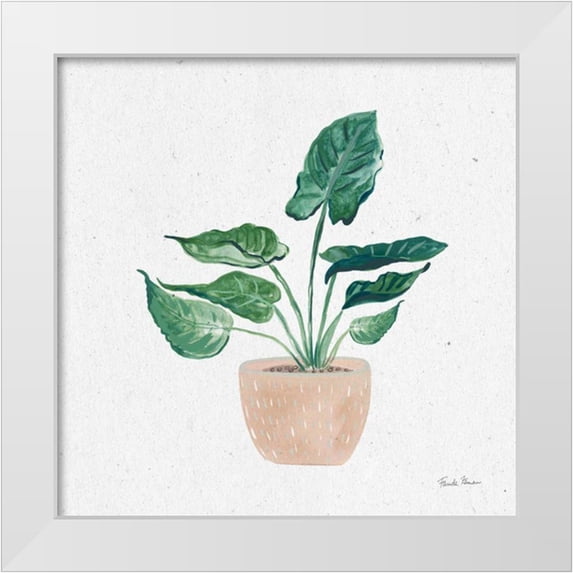 Zaman, Farida 12x12 White Modern Wood Framed Museum Art Print Titled - Home Garden III