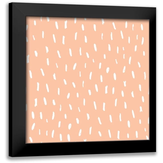Zaman, Farida 15x15 Black Modern Framed Museum Art Print Titled - Neighborhood Pals Pattern IIIA