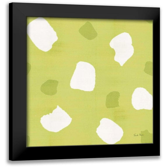 Zaman, Farida 15x15 Black Modern Framed Museum Art Print Titled - Tutti Frutti Pattern IVC