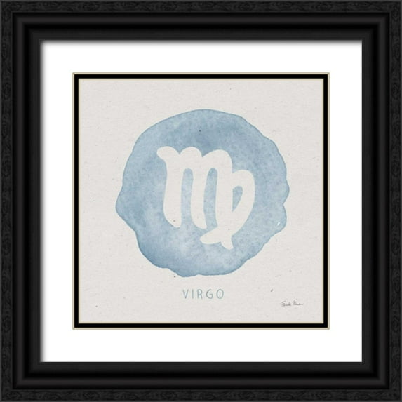 Zaman, Farida 15x15 Black Ornate Wood Framed with Double Matting Museum Art Print Titled - Mystic Zodiac VI