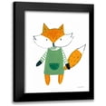 thumbnail image 1 of Zaman, Farida 15x18 Black Modern Framed Museum Art Print Titled - Neighborhood Pals VII, 1 of 5