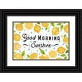 thumbnail image 1 of Zaman, Farida 24x17 Black Ornate Wood Framed with Double Matting Museum Art Print Titled - Mellow Yellow I, 1 of 4