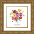 thumbnail image 1 of Zaman, Farida 26x26 Gold Ornate Wood Framed with Double Matting Museum Art Print Titled - Mums, 1 of 4