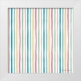 thumbnail image 1 of Zaman, Farida 26x26 White Modern Wood Framed Museum Art Print Titled - Happy Baby Pattern VIIIA, 1 of 4
