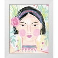 thumbnail image 1 of Zaman, Farida 26x32 White Modern Wood Framed Museum Art Print Titled - Boho Lady V, 1 of 4