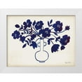 thumbnail image 1 of Zaman, Farida 32x25 White Modern Wood Framed Museum Art Print Titled - Modern Blue I, 1 of 4